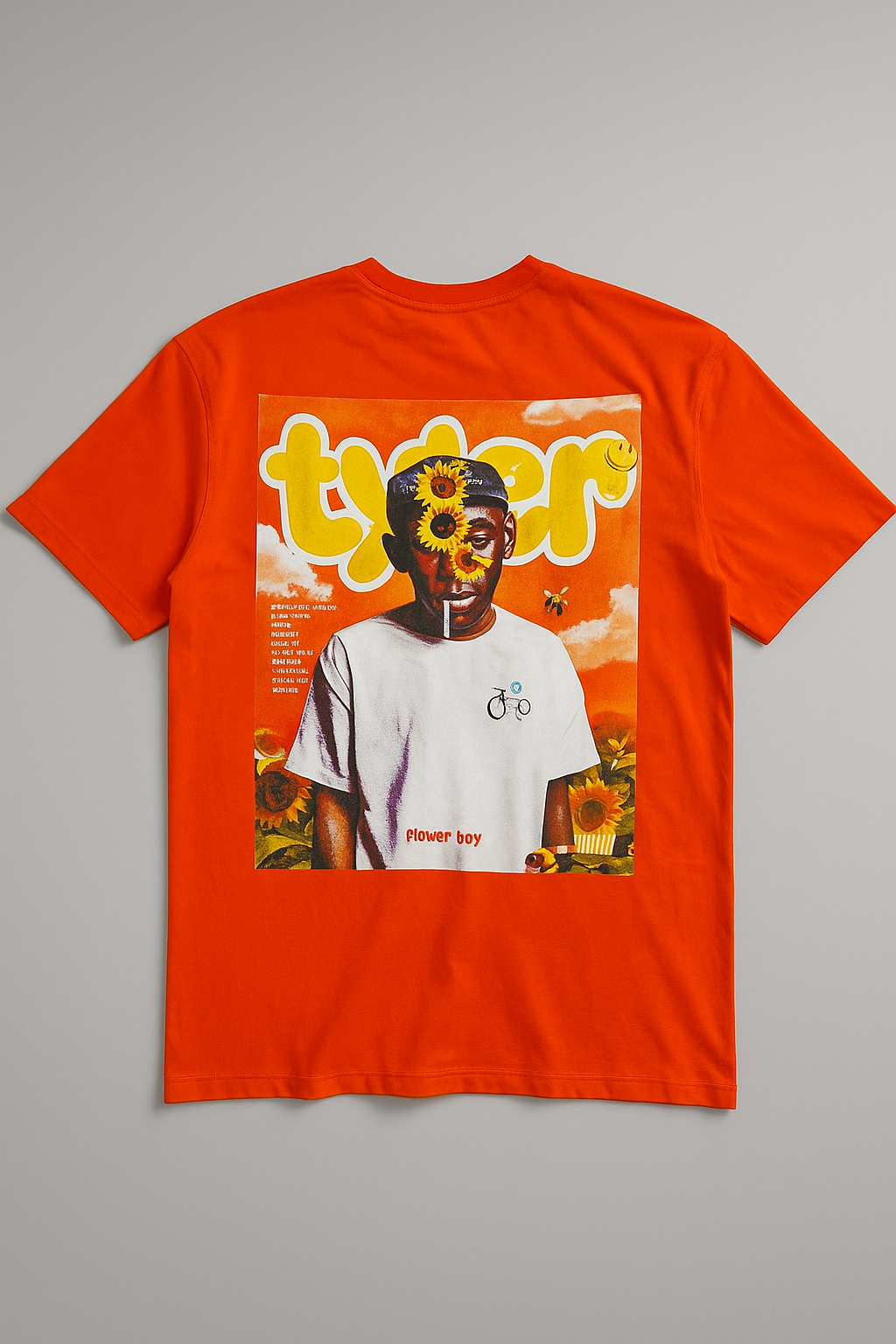 Orange TYLER T-shirt