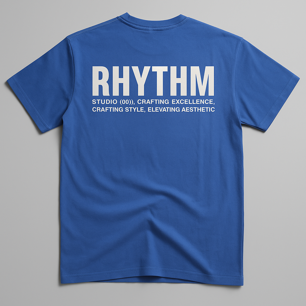 Navy Blue Rythm T-shirt