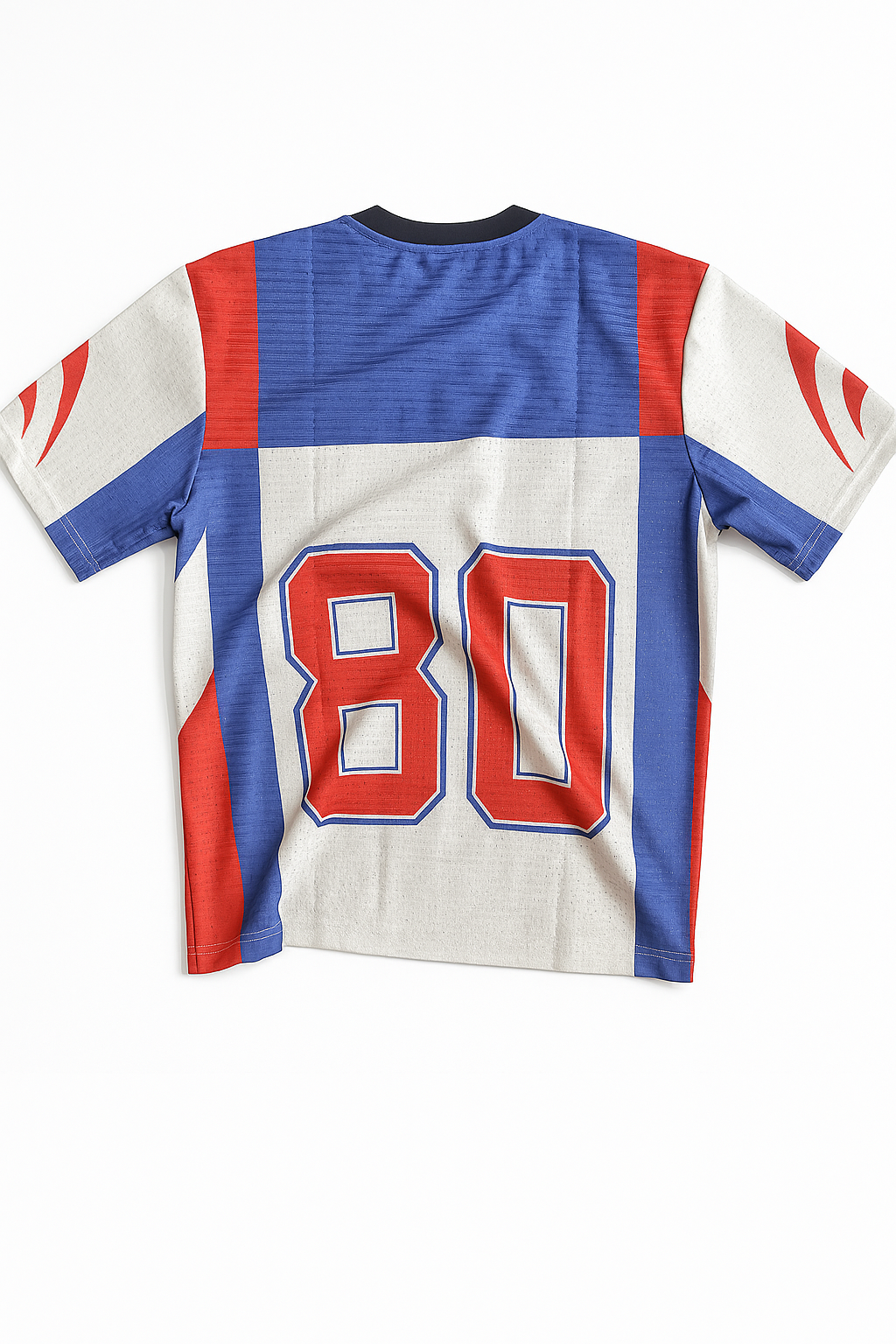 red and white jersey