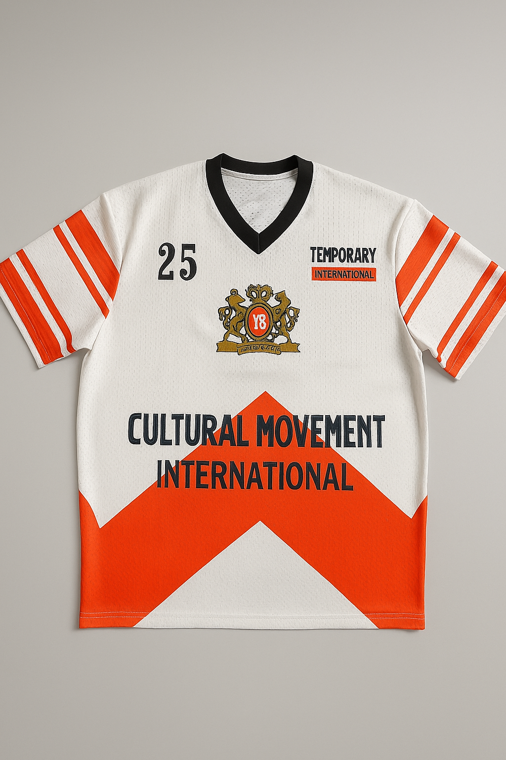 White and Orange jersey